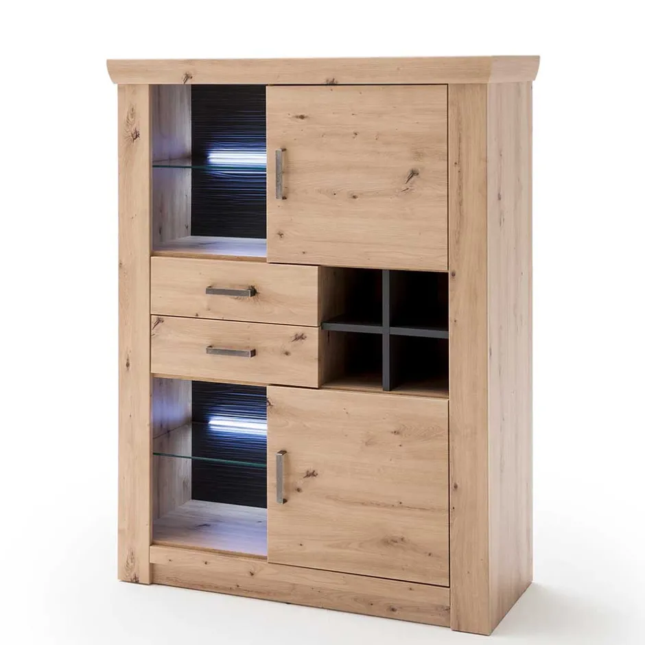 Wohnen Topp Wohnzimmer Schränke Kombi - Wykina (vierteilig)