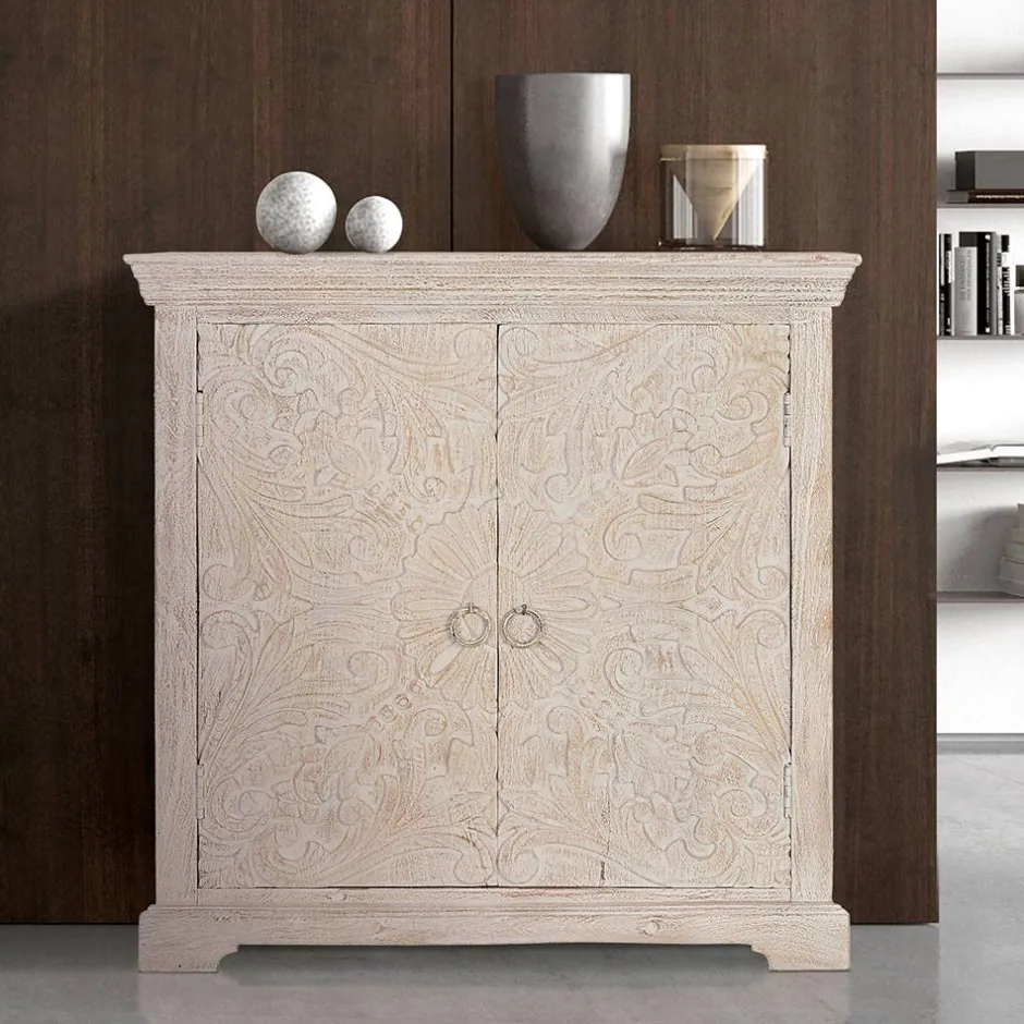 Wohnen Türen-Kommode im Vintage Look - Adelyn