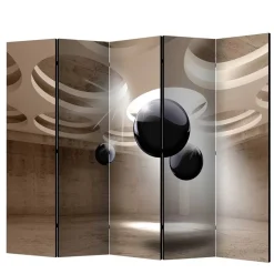 Wohnen Trennwand Paravent 3 oder 5 Elemente faltbar - Diamora