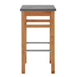 Tresenhocker in Grau und Kiefer Lauge - Ribardo^Wohnen
