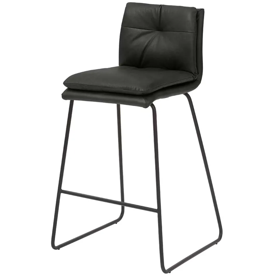 Tresenstuhl mit 67cm Sitzhöhe in Anthrazit - Tonadella^Wohnen Discount