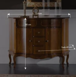 2-türige Barock Kommode Dentro mit 4 Schubladen^Wohnen Online
