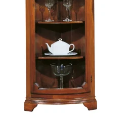 1-türige Eckvitrine im Italienischen Wohnstil - Yawira^Wohnen Best