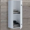 Wohnen 1-türiger Bad Hängeschrank in Weiß - Ipsum