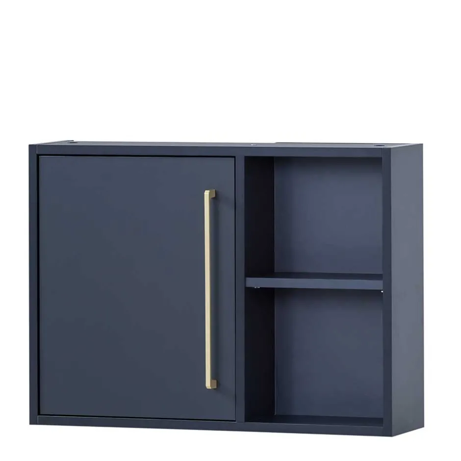 1-türiger Bad Hängeschrank mit 2 offenen Fächern - Chinale^Wohnen Hot