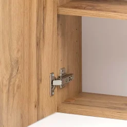 Wohnen 1-türiger Bad Oberschrank mit Glasbeschichtung - Vrendina