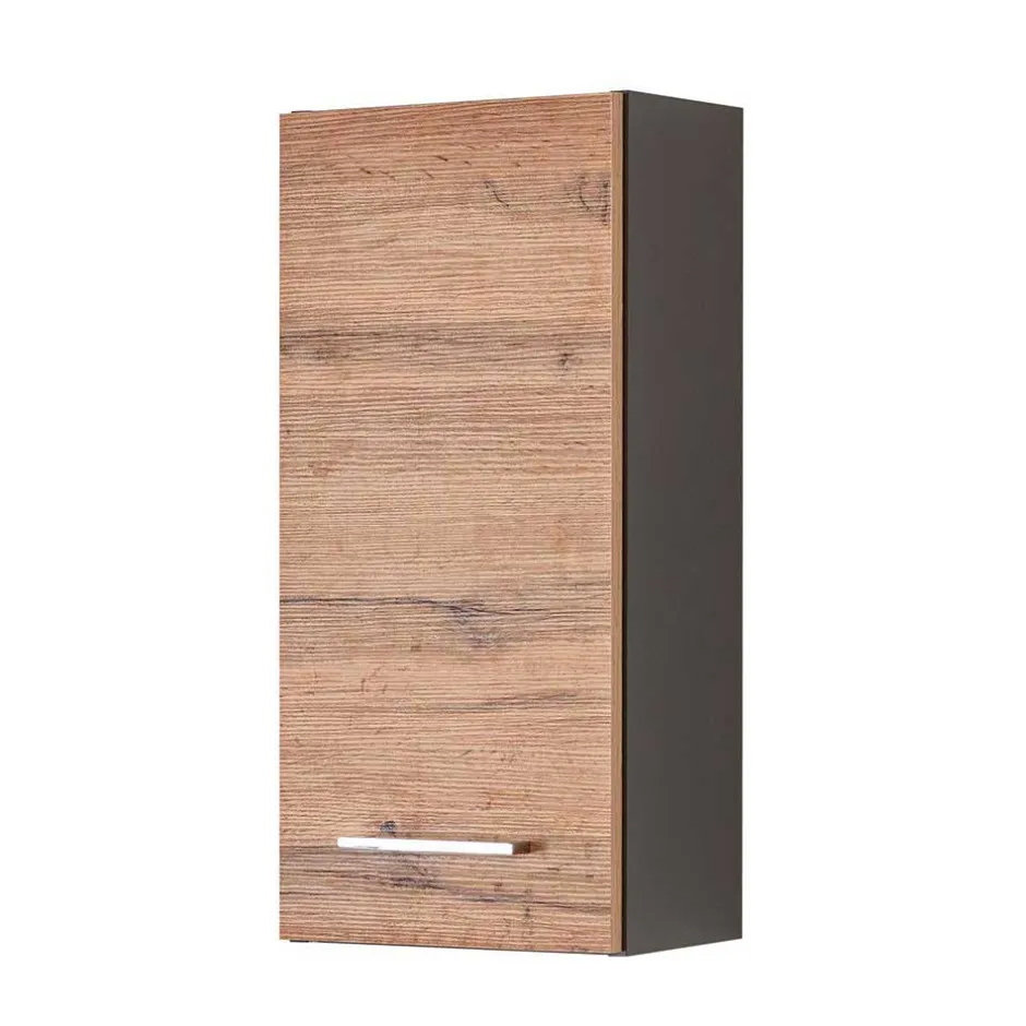 1-türiger Badezimmer Oberschrank günstig - Ishes^Wohnen