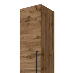 Wohnen 2-türiger Bad-Hochschrank in Holz Optik - Acrosia