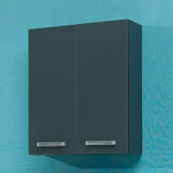 2-türiger Bad-Oberschrank in Anthrazit - Colistran^Wohnen Hot