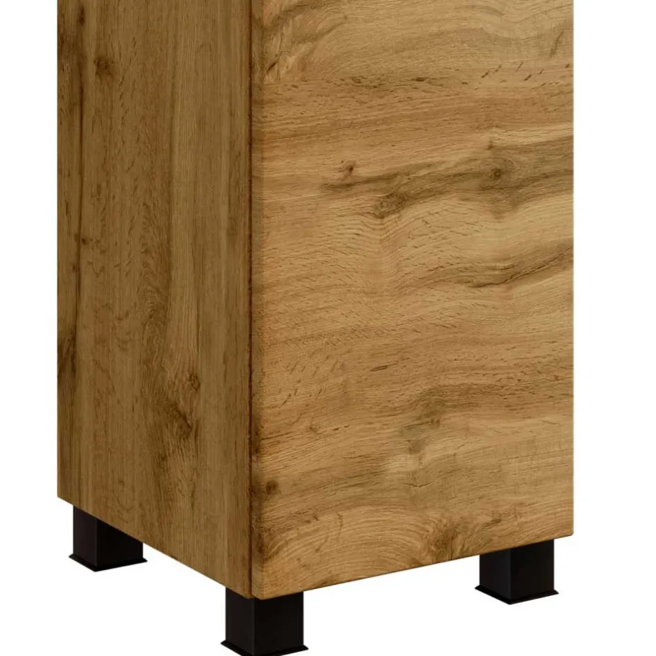 Wohnen 2-türiger Badschrank - 30x135x35 cm - Arazony
