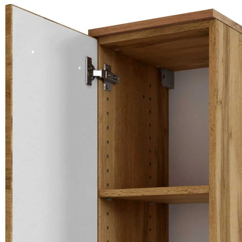 Wohnen 2-türiger Badschrank - 30x135x35 cm - Arazony