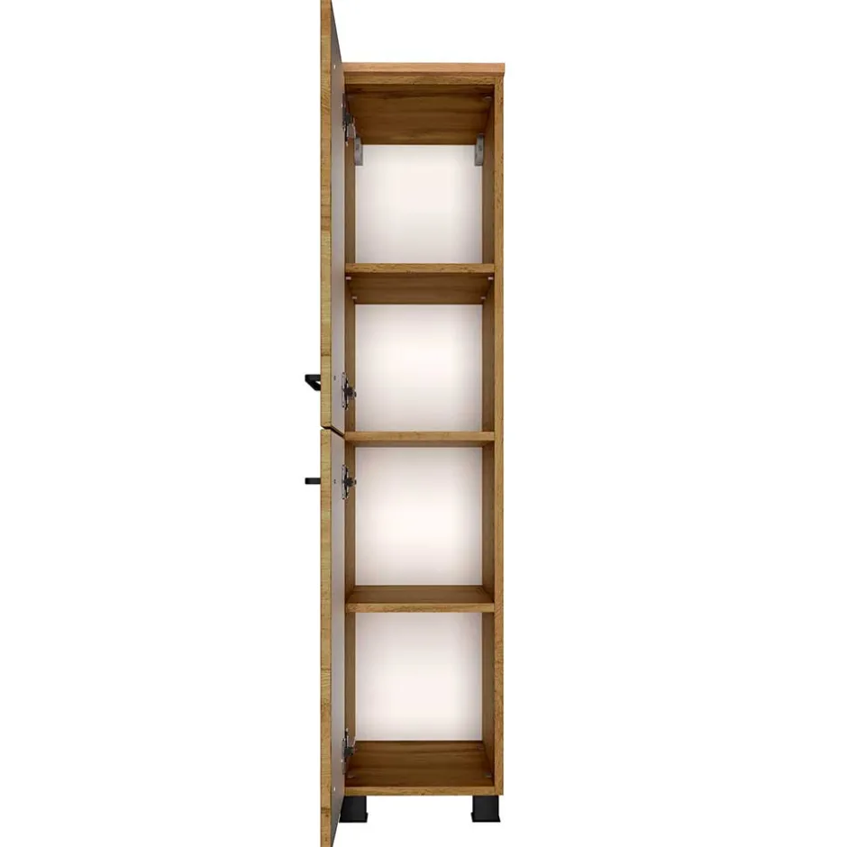 Wohnen 2-türiger Badschrank - 30x135x35 cm - Arazony