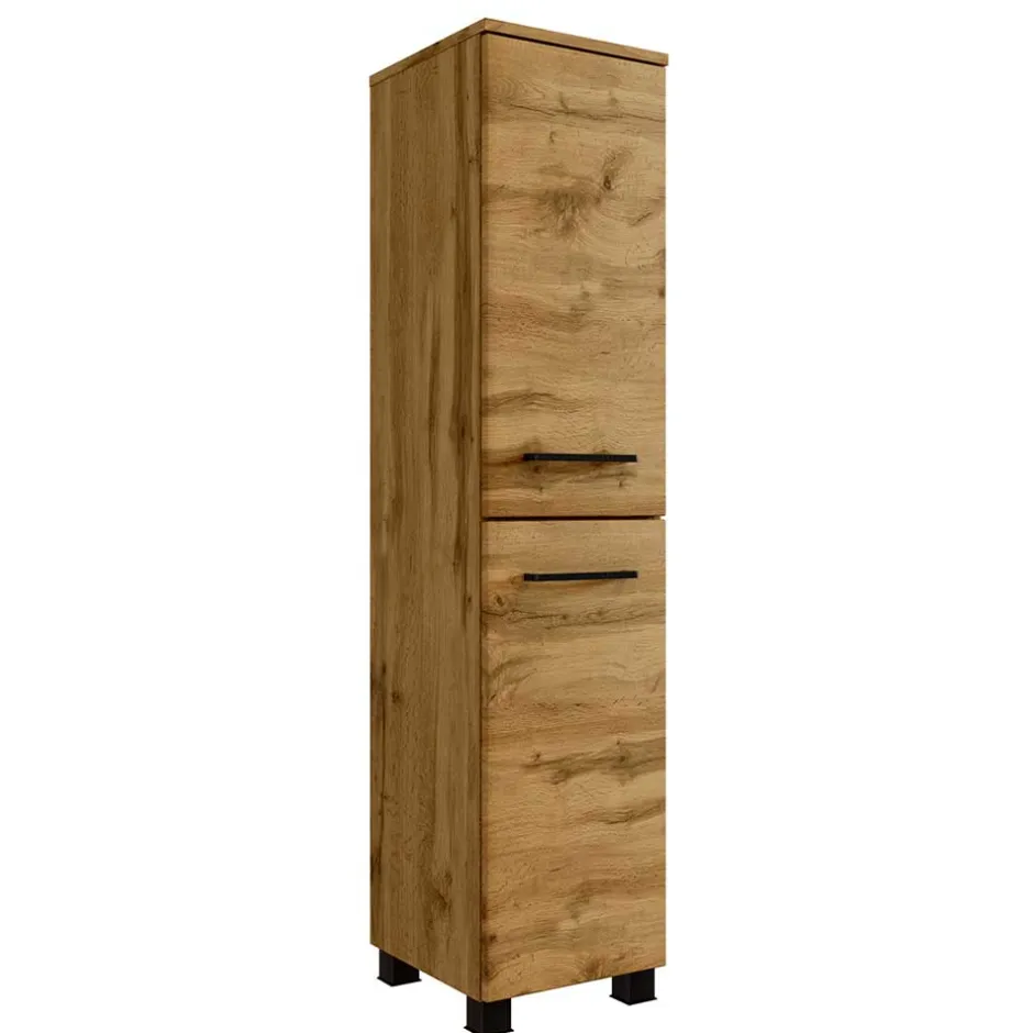 Wohnen 2-türiger Badschrank - 30x135x35 cm - Arazony