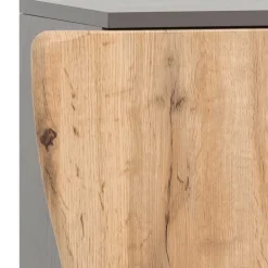 1-türiger Badschrank mit Naturkante Dekor - Breznia^Wohnen Best