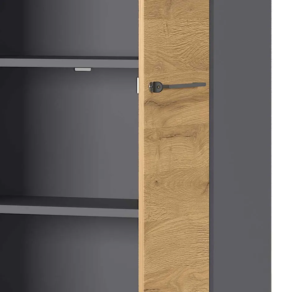 2-türiger Büroschrank 80x197x40 cm - Ovgunia^Wohnen Hot