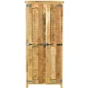 2-türiger Design Dielenschrank aus Mangobaum - Suennas^Wohnen Best