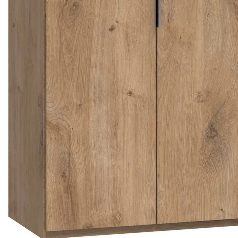 3-türiger Drehtüren-Kleiderschrank 150 cm breit - Dagidoyo^Wohnen
