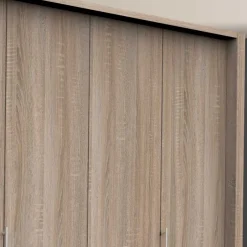 2-türiger Falttüren Schrank mit acht Schubladen - Zayun^Wohnen Discount