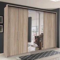 3-türiger Falttüren-Schlafzimmerschrank 300cm - Zayun^Wohnen Sale