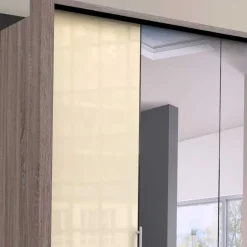 2-türiger Falttürenschrank mit Spiegel - Gauri^Wohnen Sale