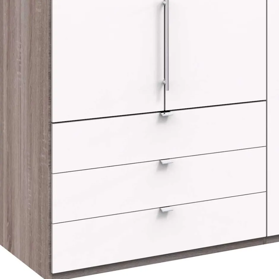 2-türiger Gleittürenschrank mit drei Schubladen - Tivierto^Wohnen Outlet