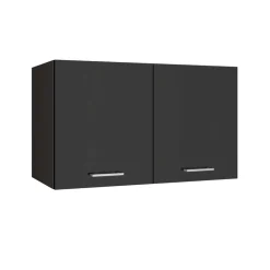 Wohnen 2-türiger Küchen-Hängeschrank in Grau - Bozenia