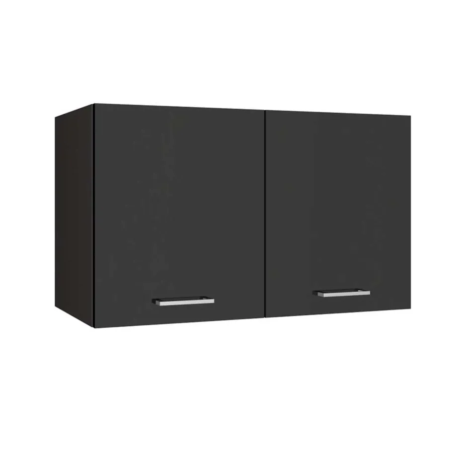 Wohnen 2-türiger Küchen-Hängeschrank in Grau - Bozenia