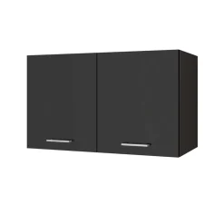 Wohnen 2-türiger Küchen-Hängeschrank in Grau - Bozenia