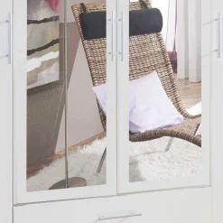 Wohnen 4-türiger Kleiderschrank 179 cm breit - Devanico