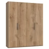 4-türiger Kleiderschrank im Holz Look - Dagidoyo^Wohnen Best