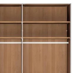 7-türiger Kleiderschrank in Weiß Glas - Dilacco^Wohnen Hot