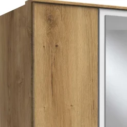 2-türiger Kleiderschrank mit Spiegel modern - Curacao^Wohnen