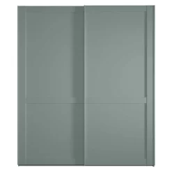 Wohnen 2-türiger Kleiderschrank mit Schwebetüren - modern - Rajavo