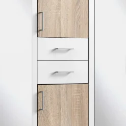 Wohnen 6-türiger Kleiderschrank mit zwei Schubladen - Coint