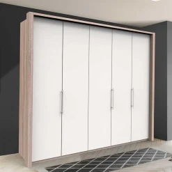 3-türiger Kleiderschrank mit Falttüren - Vaclyn^Wohnen