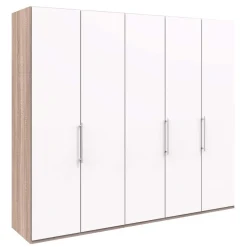 3-türiger Kleiderschrank mit Falttüren - Vaclyn^Wohnen