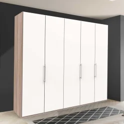 3-türiger Kleiderschrank mit Falttüren - Vaclyn^Wohnen