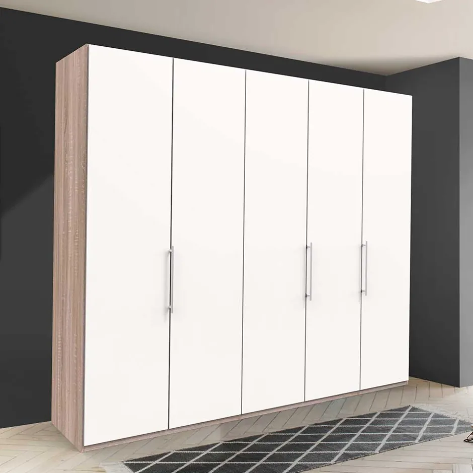 3-türiger Kleiderschrank mit Falttüren - Vaclyn^Wohnen