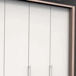 3-türiger Kleiderschrank mit Falttüren - Vaclyn^Wohnen