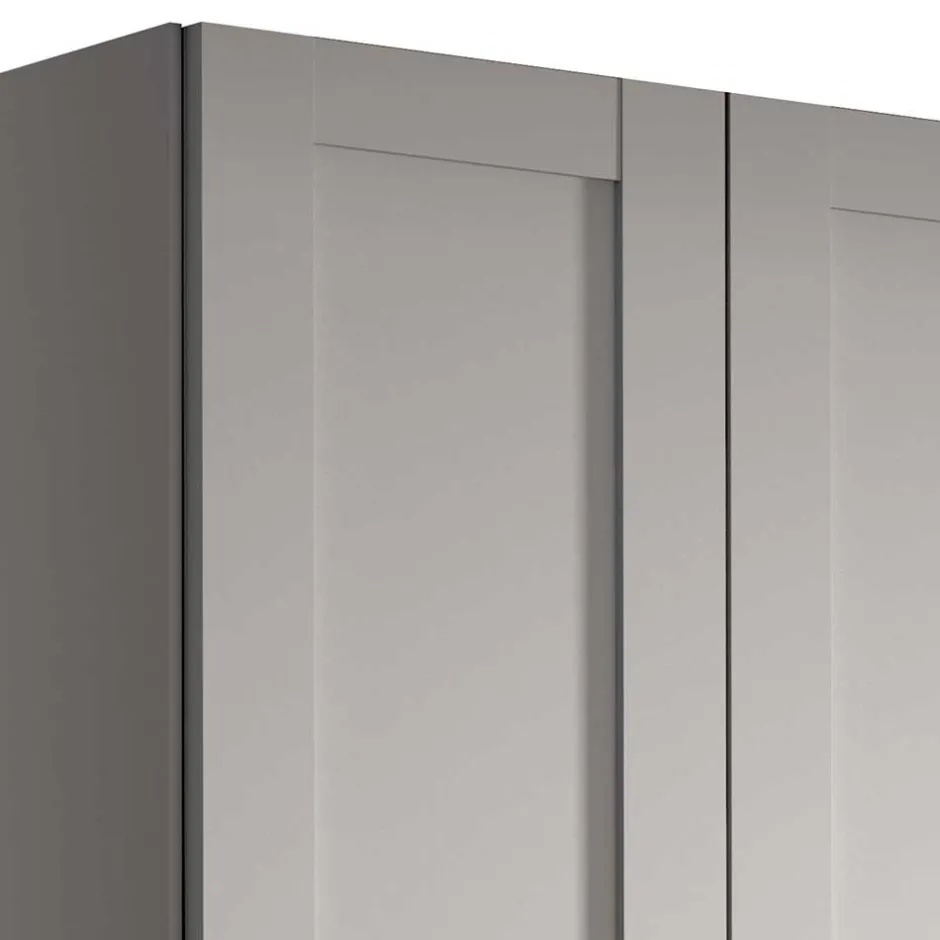 Wohnen 2-türiger Kombi-Kleiderschrank mit 3 Schubladen - Ridonna