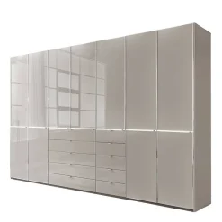 7-türiger Kombi-Kleiderschrank 345 cm breit - Nucina^Wohnen Discount