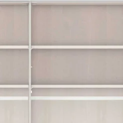 6-türiger Schlafzimmer Kleiderschrank in Hellgrau - Ridonna^Wohnen Hot