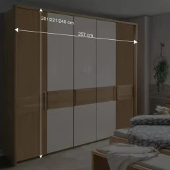Wohnen 5-türiger Schlafzimmer Schrank mit fünf Türen - Emdsiva IV