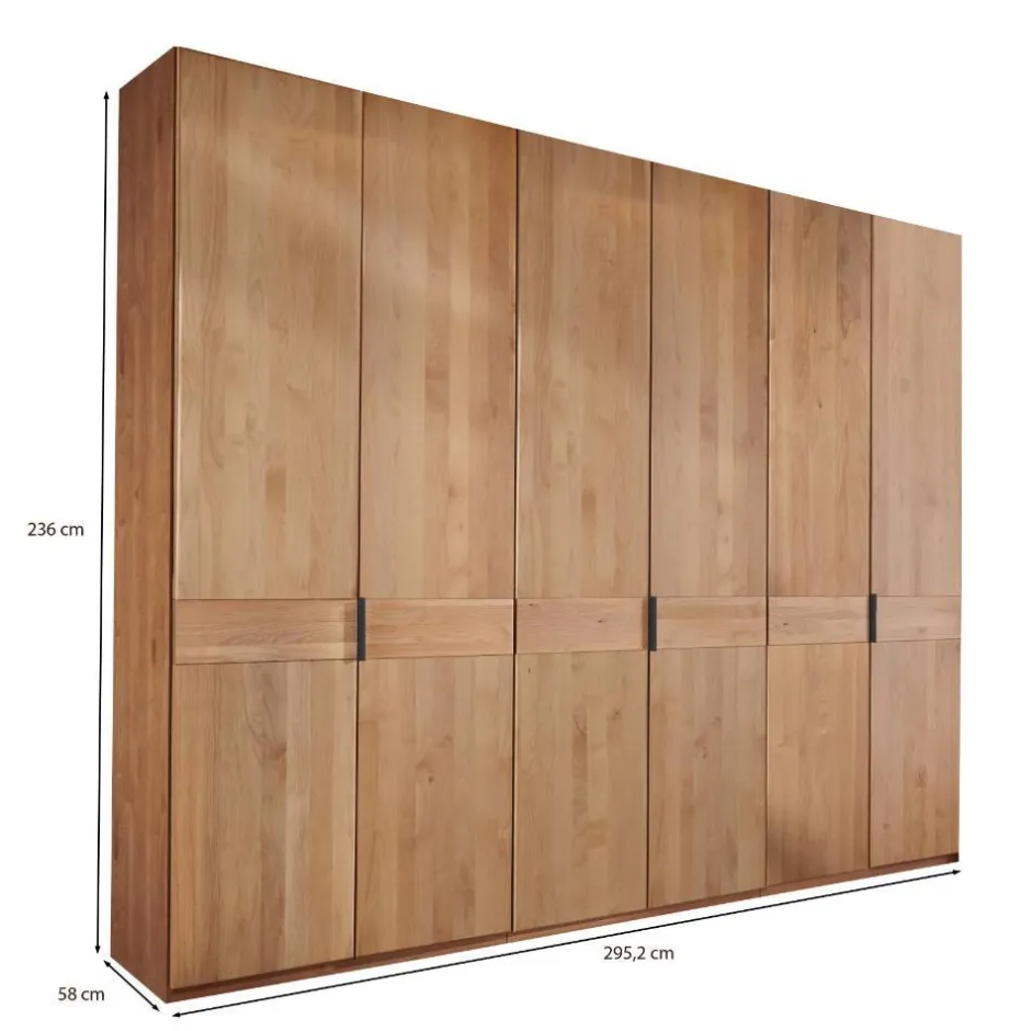 Wohnen 6-türiger Schlafzimmer-Kleiderschrank in Erle - Murray