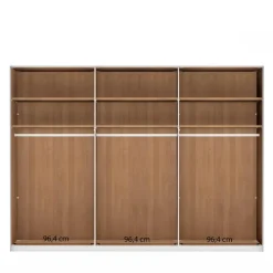 Wohnen 6-türiger Schlafzimmer-Kleiderschrank in Erle - Murray