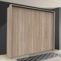 3-türiger Schlafzimmerschrank mit Falttüren - Zayun^Wohnen Outlet