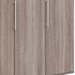 2-türiger Schlafzimmerschrank in dunkler Holzoptik - Crenba^Wohnen Hot