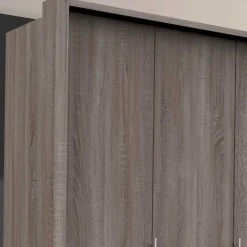 2-türiger Schlafzimmerschrank in dunkler Holzoptik - Crenba^Wohnen Hot