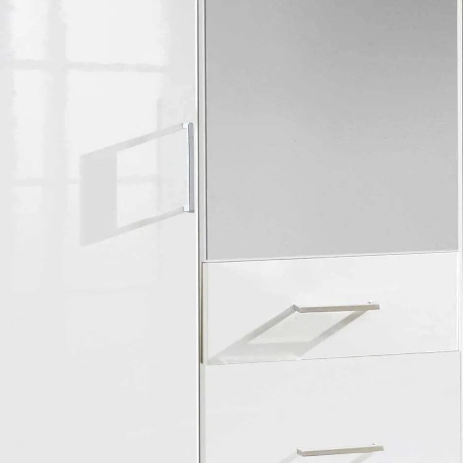 2-türiger Schlafzimmerschrank mit drei Schubladen - Venture^Wohnen Sale