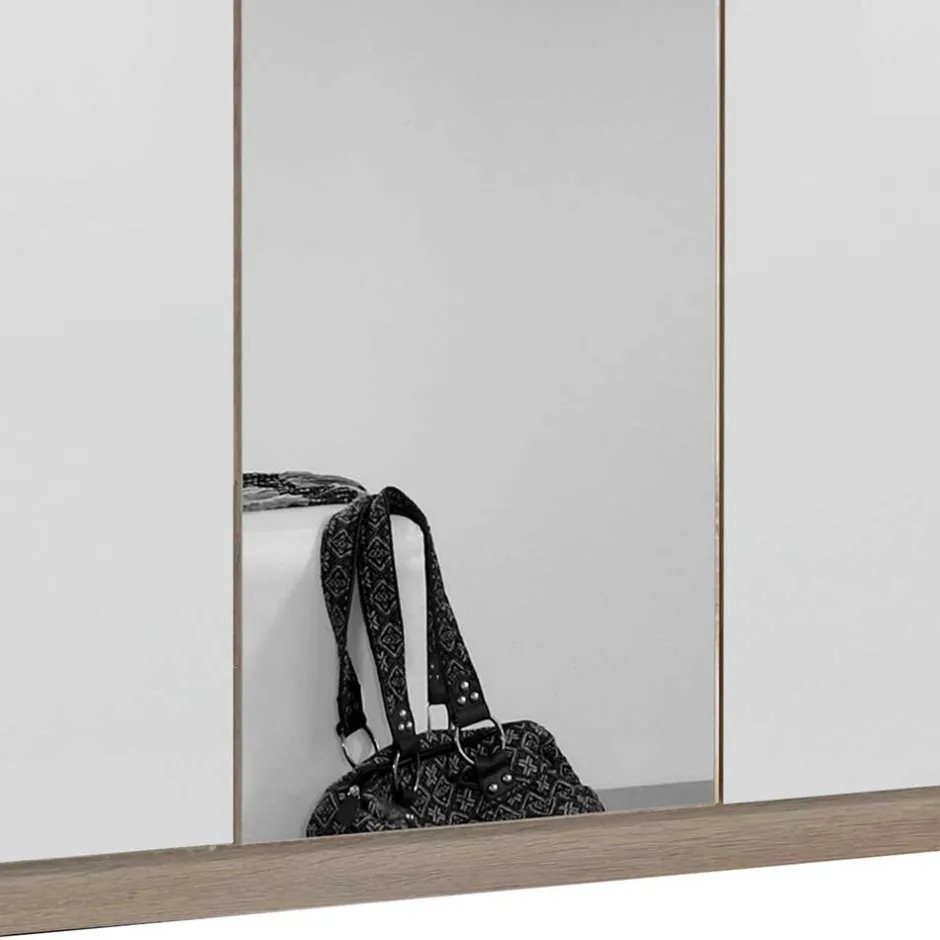 Wohnen 3-türiger Schlafzimmerschrank zweifarbig - Grands